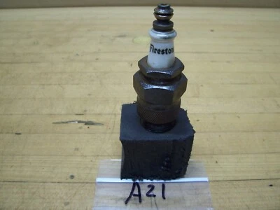 Vintage Old Rare Firestone Spark Plug A21 - Image 1 of 4