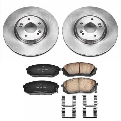 Kit de frenos de disco PowerStop - Delantero - Se adapta a Hyundai Sonata 2015, Hyundai Tucson 2015 Foto 1 de 4