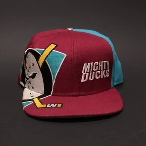 Anaheim Mighty Ducks Vintage Baseball Hat TWINS ENTERPRISES Snapback Cap - Picture 1 of 11