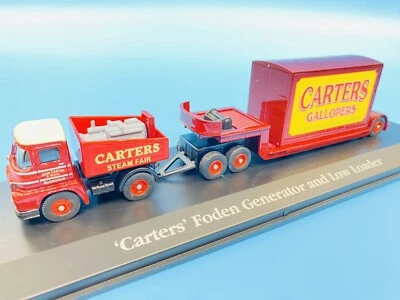 ATLAS 1:76 4654101 'CARTERS' FODEN GENERATOR & LOW LOADER BOXED ! — 第 1/4 张图片