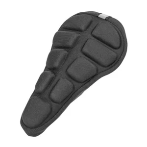 Bike Saddle Cover, Silicone Padded Shockproof Bike Seat Cover Improved Comforts - Picture 1 of 8
