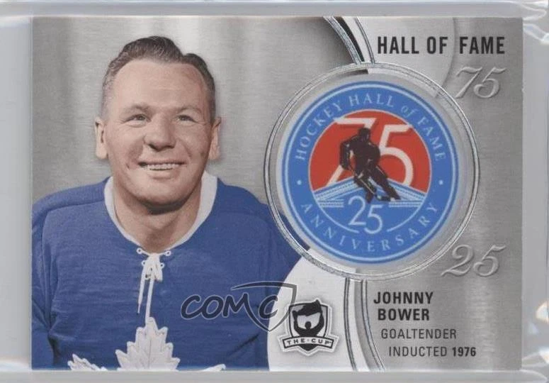 2018-19 Upper Deck The Cup Johnny Bower #HOF-JO Patch HOF