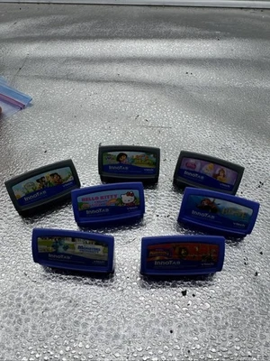 Lot of 7 Vtech Innotab Learning Game Cartridges Hello Kitty Brave Dora.    d5 - Image 1 of 3
