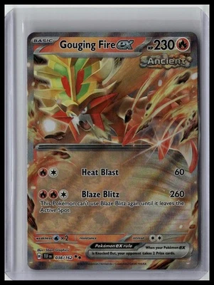 SV05: Temporal Forces #038/162 Gouging Fire ex - Image 1 of 2