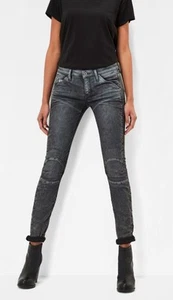 G-Star, Damen, Jeans, Skinny, 5620 Mid Skinny Wmn, Grau, W25 L34 - Bild 1 von 5
