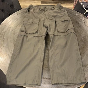 Boy Scouts of America Switchback Uniform Convertible Pants Men Medium Green READ - Picture 1 of 8
