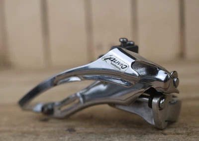 Shimano Alivio FD-MC12 Bottom Pull Triple Front Derailleur 28.6mm Retro MTB Bike - Image 1 of 4