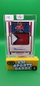 2023 Panini Three and Two Brady House Rookie 3 Color Patch Auto /15 Nationals - Picture 1 of 2