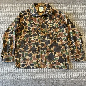 Vintage Trophy Club Duck Camo Field Jacket Utility Hunting Coat Men’s Large - Picture 1 of 12