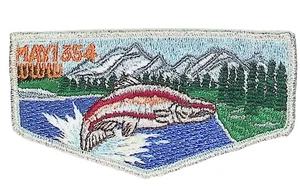 Mayi Lodge 354 Golden Empire CA S8 Variety cb Mrg1993 Flap SMY Bdr - Picture 1 of 2