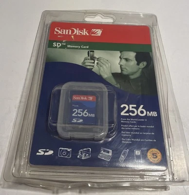 SanDisk 256 MB SD Memory Card Brand New (D035) - Image 1 of 2