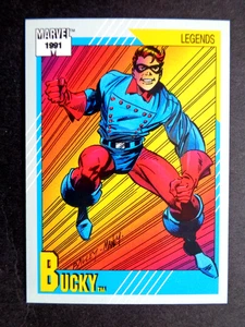 1991 IMPEL *MARVEL UNIVERSE II* CARD #140 BUCKY NM - Picture 1 of 2