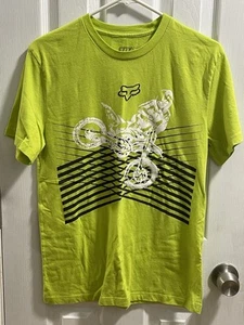 Fox Racing Lime green boys youth XL regular fit - Picture 1 of 5