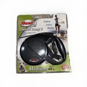 Flexi Classic Long Retractable Cord Leash 23. Feet New In Box - Picture 1 of 2