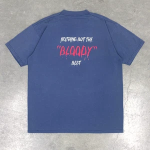 Camisa Promocional Distribución Películas Terror/Ciencia Ficción Entretenimiento Elite Años 90 De Colección XL RARA - Imagen 1 de 8