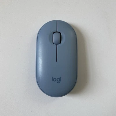 Logitech - Pebble 2 M350 Bluetooth Wireless Optical Mouse  - Blue - Image 1 of 4