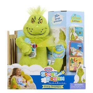 DR. SEUSS Little Tikes Story Dreamers DER GRINCH INTERAKTIVER PLÜSCH 3 Hörbücher - Bild 1 von 4