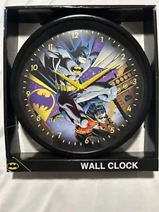 🔥🦇Black Batman 10 Inch Wall 🕰️ 🔥 - Picture 1 of 2