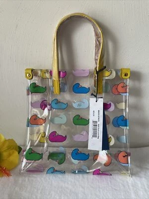 DOONEY & BOURKE DB Lunch Small SHOPPER TOTE HANDBAG CLEAR Transparent DUCK - Image 1 of 4