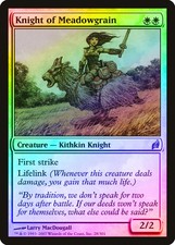 Knight of Meadowgrain FOIL Lorwyn NM White Uncommon MAGIC MTG CARD ABUGames