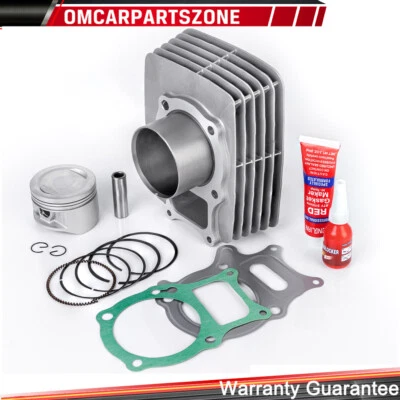 Cylinder Piston Gasket Rebuild Kit For Honda Recon 250 TRX250TE 2x4 ES 2002-2023 - Image 1 of 4