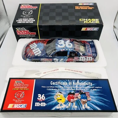 1/24 Schrader #36 Halloween M&M's 2002 Pontiac Grand Prix Nascar 1/999 Chase - Image 1 of 4