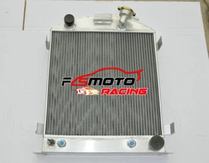 Aluminium Radiateur Pour 1932 Ford chopped hot rod w/Chevy 350 V8 Engine 32 AT - Imagen 1 de 4