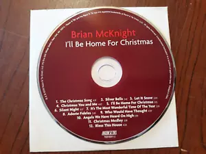 I'll Be Home for Christmas by Brian McKnight (CD 2008) DISC ONLY - Imagen 1 de 2