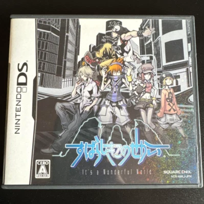 The World Ends with You Subarashiki Kono Sekai DS Nintendo Japan Tested - Image 1 of 4