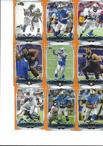 2014 Topps Factory Orange #29/96 Eric Ebron RC Detroit Lions # 340 - Bild 1 von 2