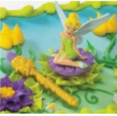 CAKE TOPPER Disney Tinker Bell Flutter Fairy by Decopac Sealed NEW - Image 1 of 3