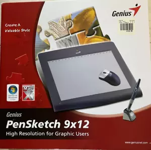 Genius Pen Sketch 9X12 Graphic Tablet - New in Box - Picture 1 of 4