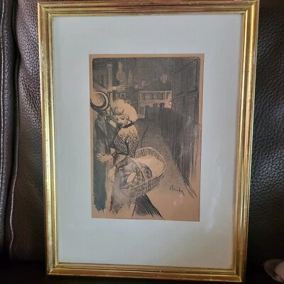 Steinlen Rue De Montmartre  - Photo 1/4