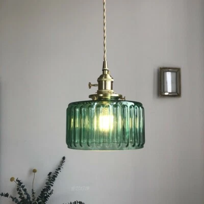 Room Pendant Light Kitchen Lamp Glass Chandelier Lighting Copper Ceiling Lights - Image 1 of 4