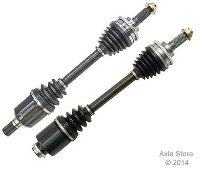 2 New CV Axles Front Pair Fit V6 Fusion Zephyr Milan with 1 Year Warranty Foto 1 de 4