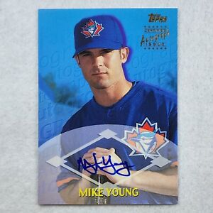 🔥 2000 MIKE MICHAEL YOUNG TOPPS TRADED AUTOGRAPHS RC ROOKIE TTA46 TEXAS RANGERS