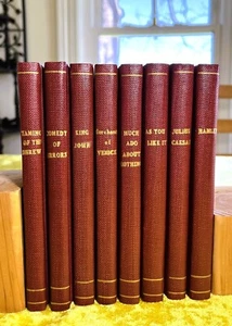 Shakespeare 8 Vols, University Society New York 1901 Pub "Booklovers Edition" - Picture 1 of 23