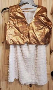 Girl's Tween Size 16/18? Handmade Holiday Skirt And Vest Customade Recital Dress - Picture 1 of 18