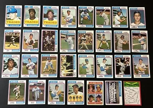 1974 Topps LOS ANGELES DODGERS Complete TEAM Set SUTTON Yeager GARVEY Cey LOPES - Picture 1 of 1
