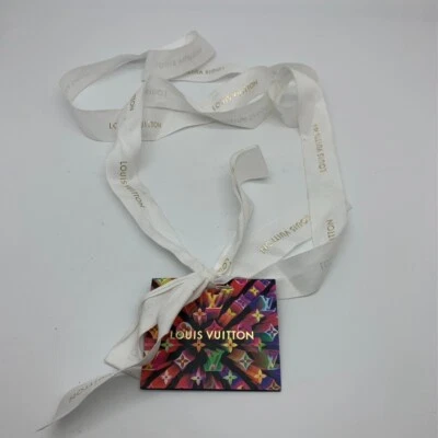 Authentic Louis Vuitton ribbon.  (48 Inches) & Gift Envelope - Image 1 of 3