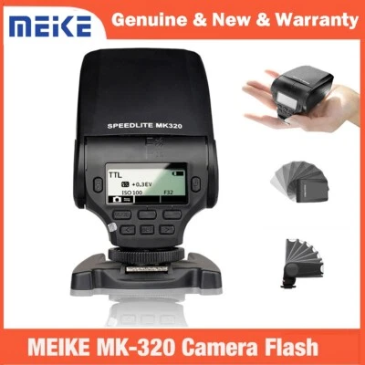 MEIKE MK-320 TTL Master HSS flash Speedlite i-TTL autoflash For Nikon DSLR - Image 1 of 4