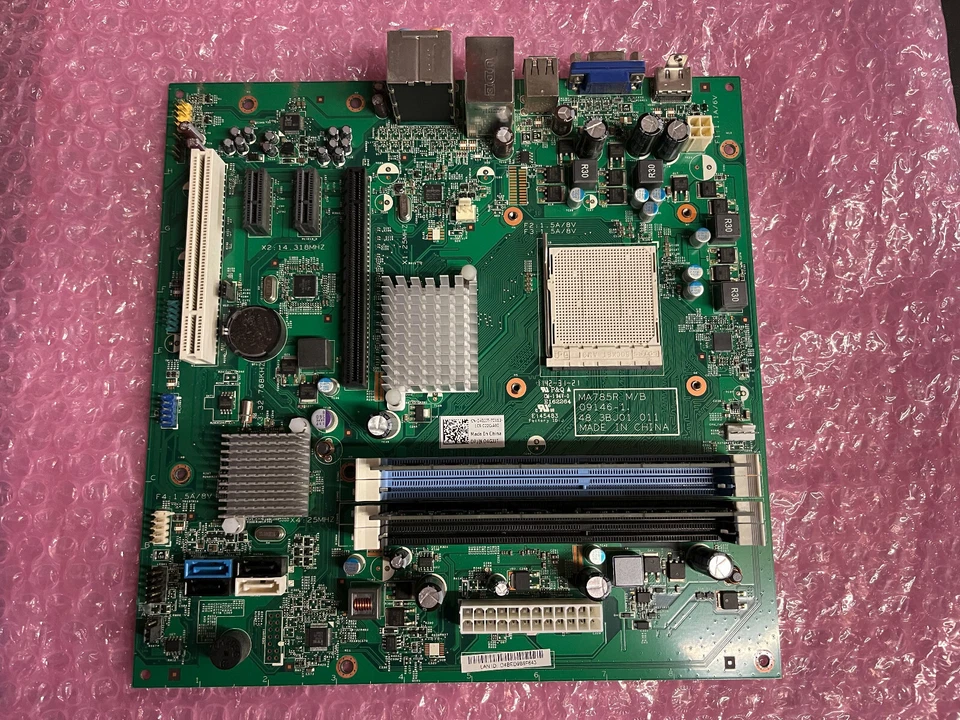 Dell Inspiron 570 Mini Tower Motherboard 4GJJT With 4GB (2 X 2GB) Memory - Image 1 of 1