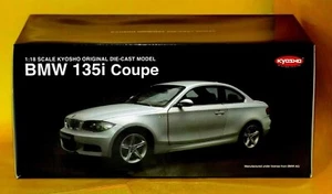 BMW 135i COUPE (E86) 2007 SILVER KYOSHO 08722S 1:18 - Picture 1 of 3