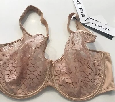 Empreinte New Melody Caramel Seamless Underwired low neck Bra - Image 1 of 3