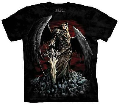 Camiseta The Mountain Tie Dye Death Wish Angel Demonio Diablo Fantasía Terror Clásico Foto 1 de 2