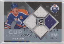 2007-08 Upper Deck The Cup Cup Foundations Jerseys /25 Jari Kurri #CF-JK HOF
