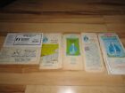 Vintage Delaware County Road Maps -6 Maps?Main Line, Northern, Southern, Eastern
