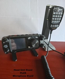 Yaesu FTM-500D Transceiver Desk Stand for Head Unit PLUS Mic Stand - Zdjęcie 1 z 10