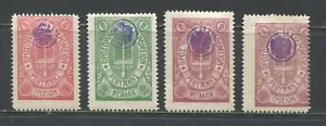Crete 1899 4 values mint o.g. hinged - Bild 1 von 1