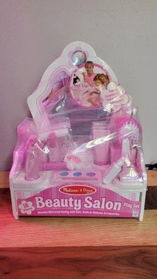 Melissa and Doug Beauty Salon Play Set - New, Not Used - Plastic Tear - Image 1 of 4